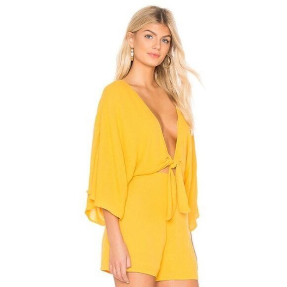 Rachel Pally Sunflower Reversible Tie Top - Picture 1 of 6